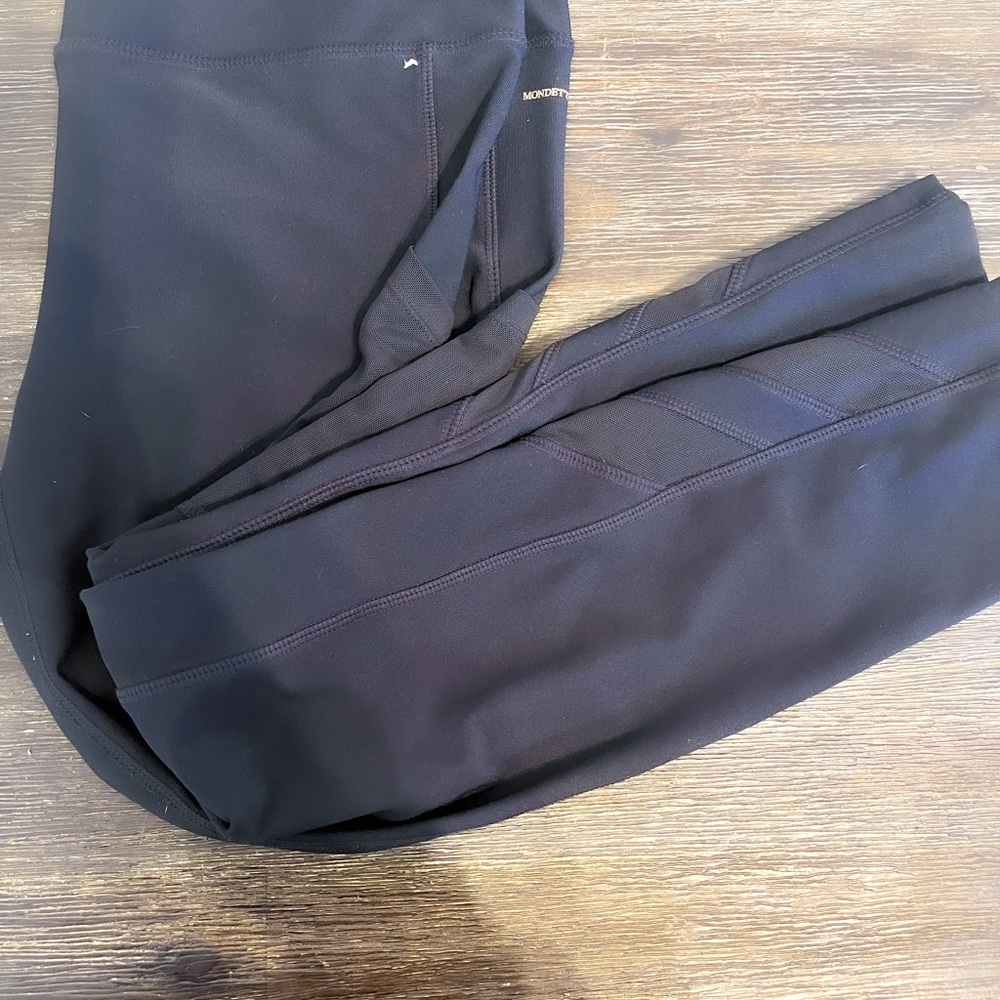 Mondeta by target cropped legging mesh